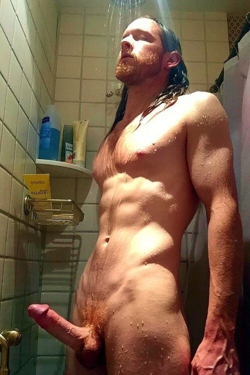 hardon in the shower