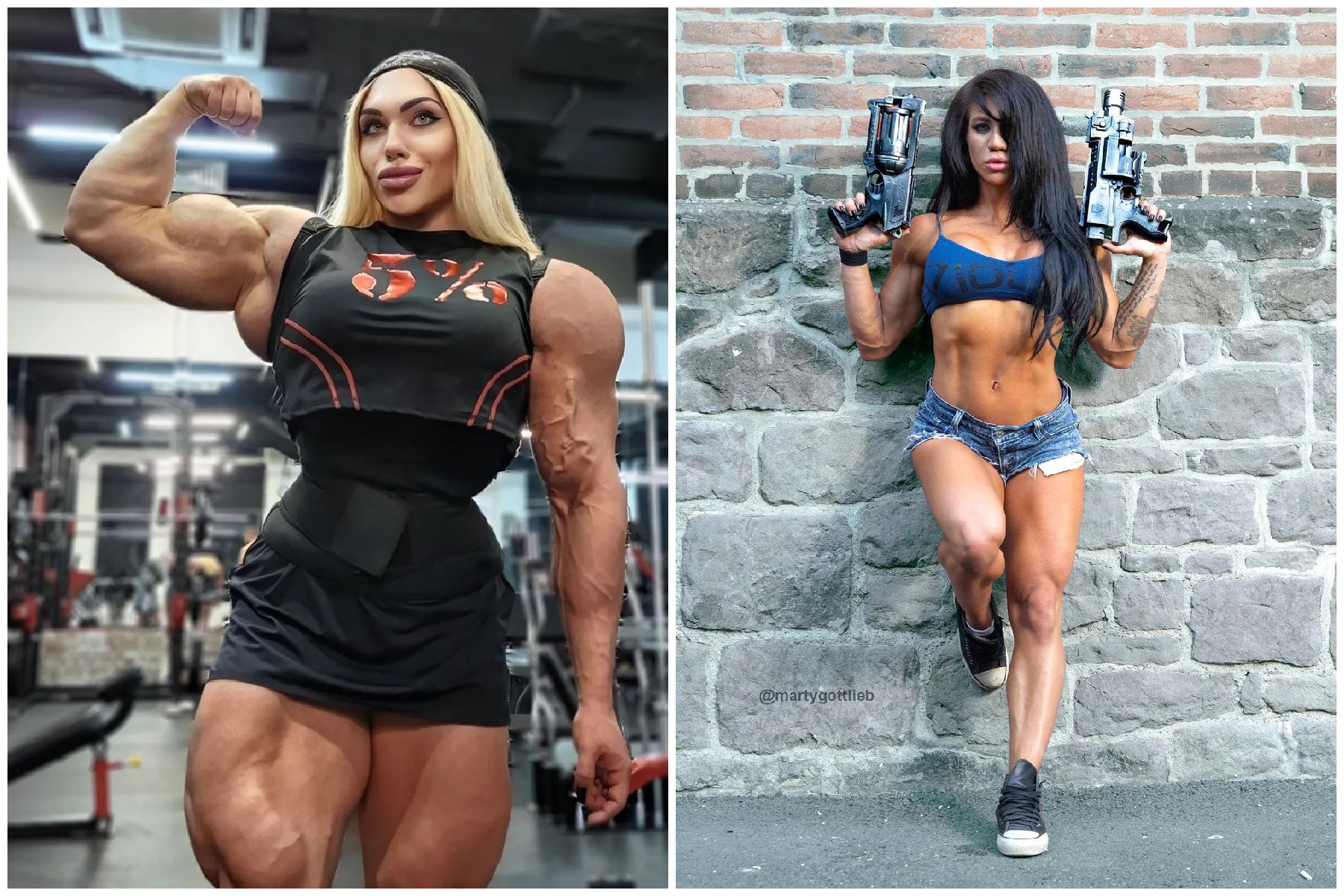 arien novita recommends Female Bodybuilder Huge Tits