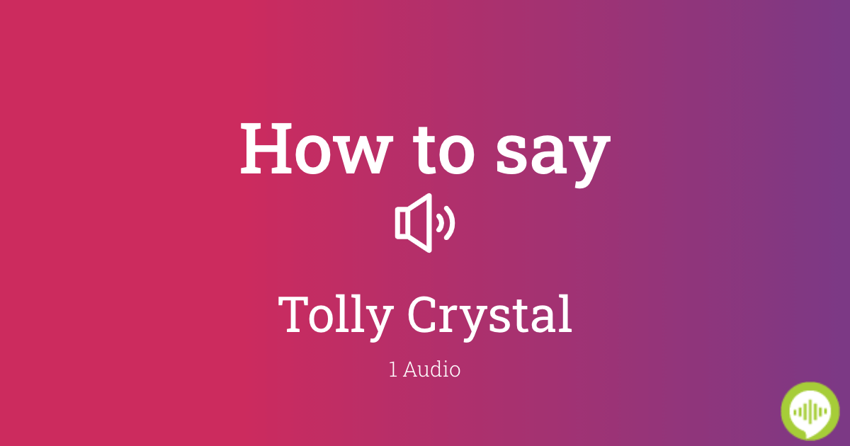 cathy cacho recommends tolly crystal pic