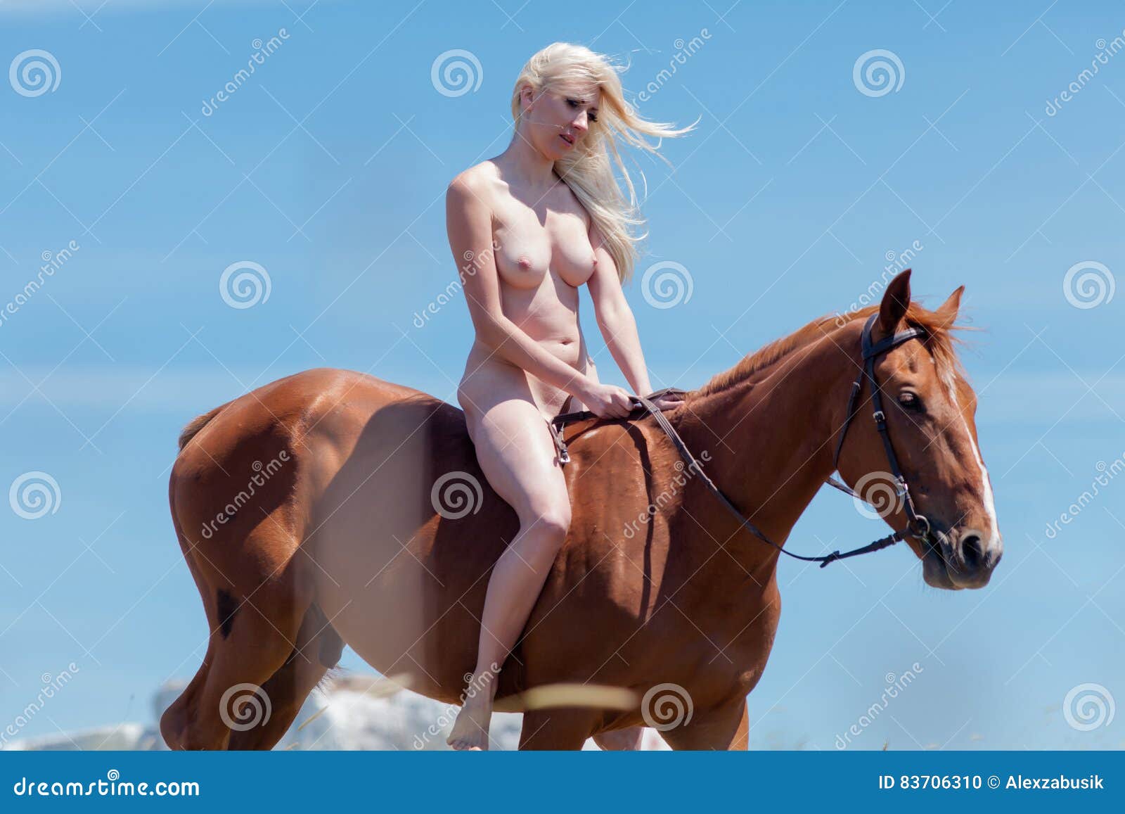 Best of Naked women and horses