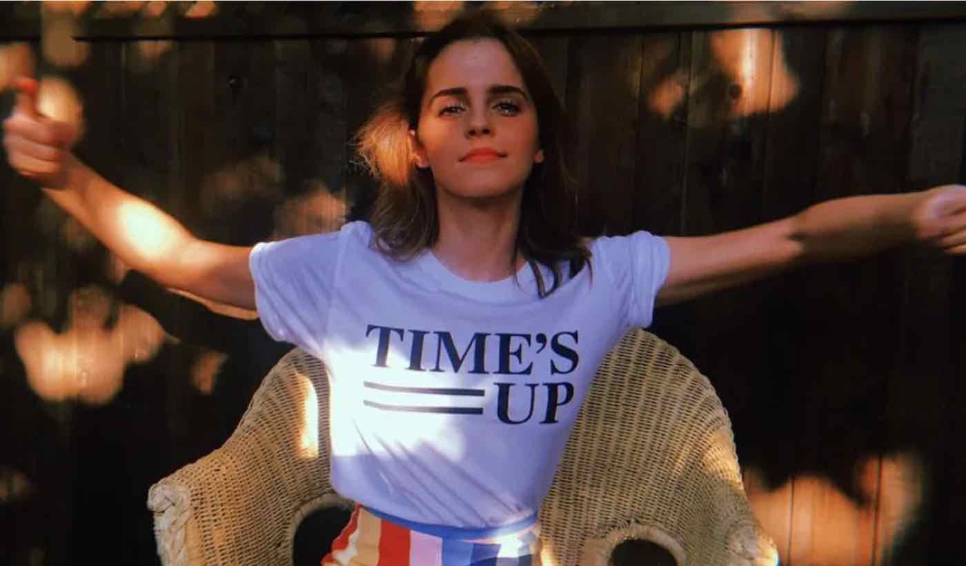 bronson lee share emma watson upshirt photos