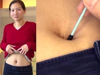 belly button cleaning porn