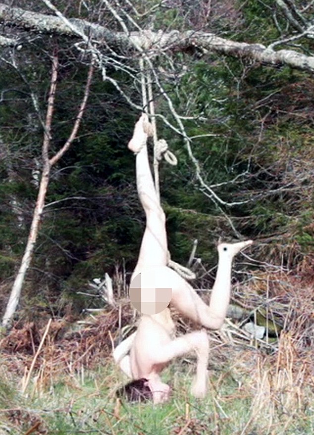 amer khattar add photo caught naked in the woods