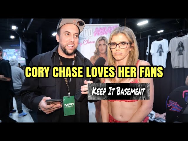 david ster recommends cory chase fan pic