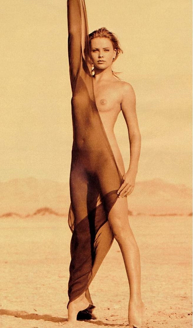 naked pictures of charlize theron