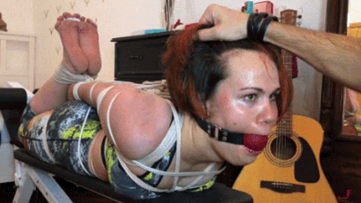 angel ayllon share hogtied gagged photos