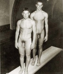 Best of Vintage nude male swimming