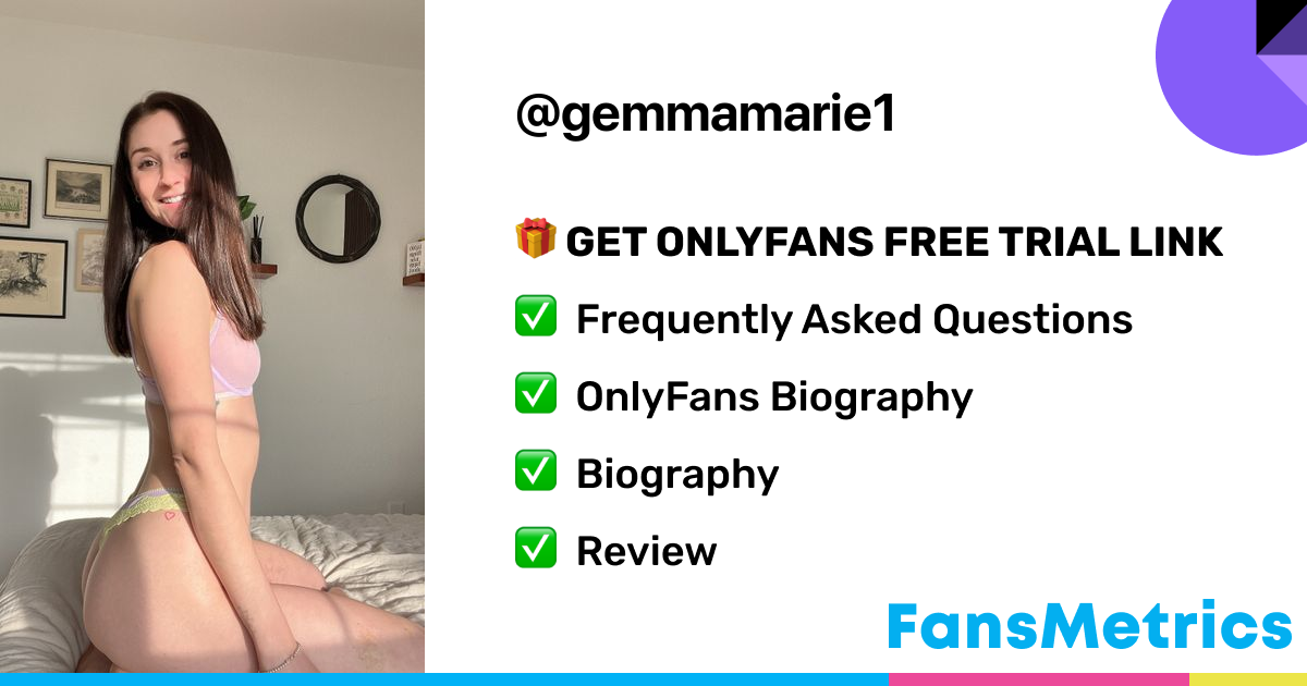 craig evanson recommends gemmamarie1 onlyfans pic