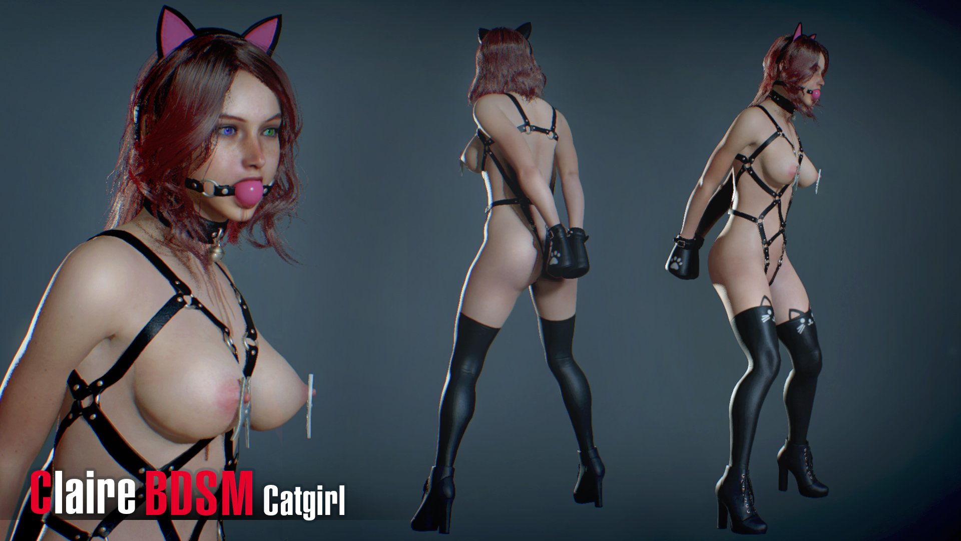 Cat Girl Bdsm green shesfreaky