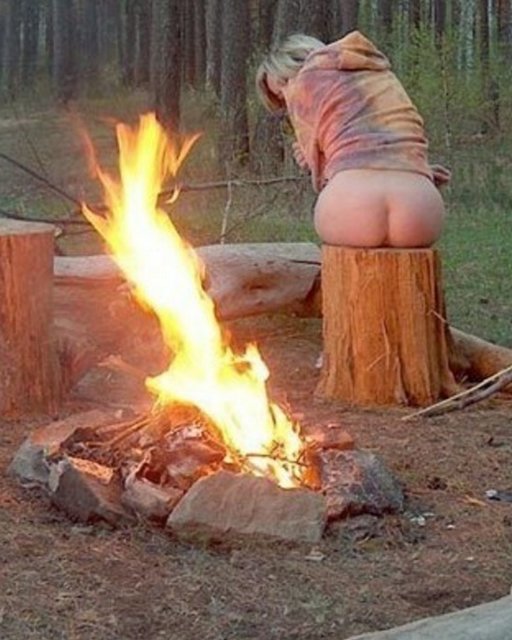 nude campfire