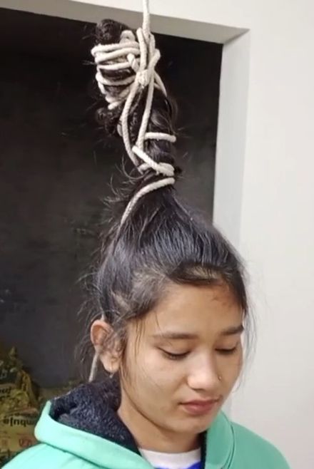 Bondage Hair Pull hd porr