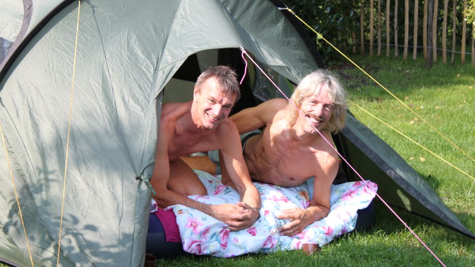 Best of Men camping nude