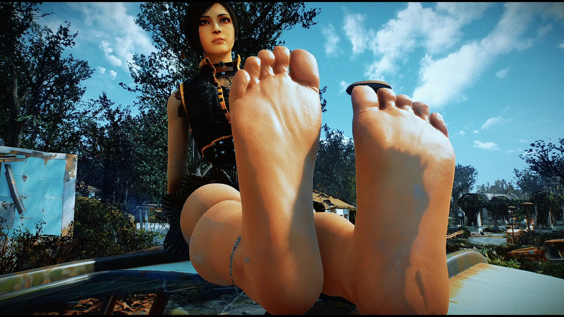 ahmed bolla recommends ada wong feet pic