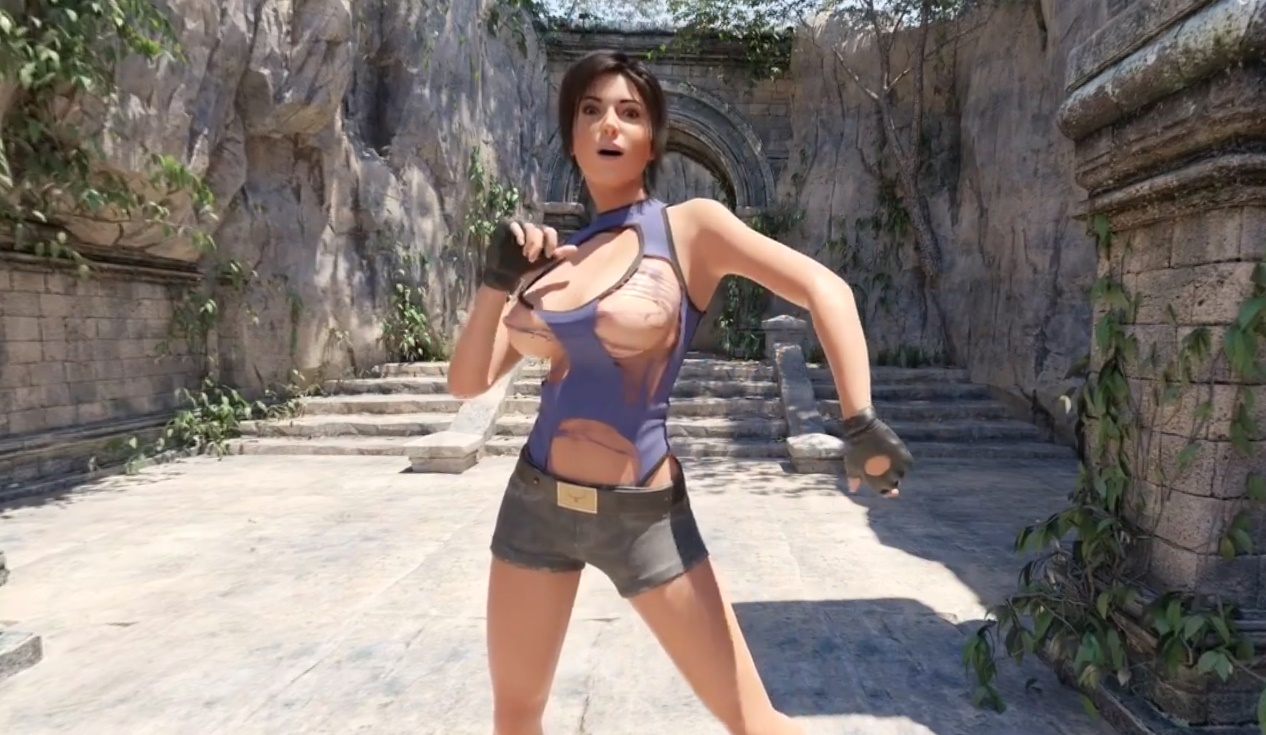 carly riley add photo lara croft vr porn