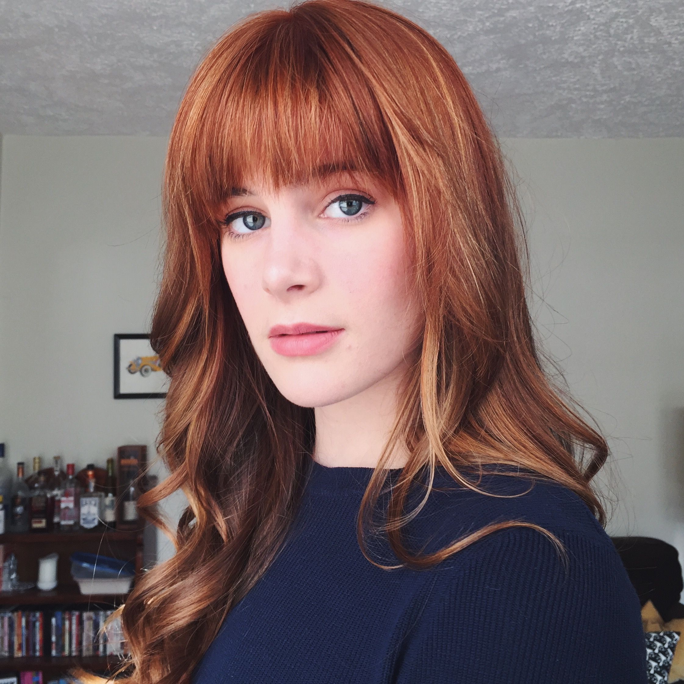 crystal woodall recommends redheads with bangs pic