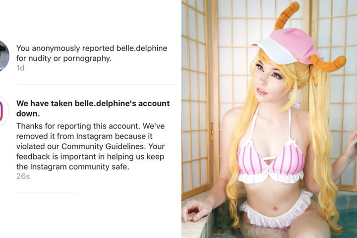 clemente shane recommends belle delphine bikini pic