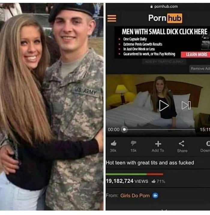 Army Wife Does Porn wax video