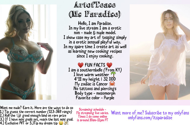 alma espiritu recommends Artoftease Chaturbate