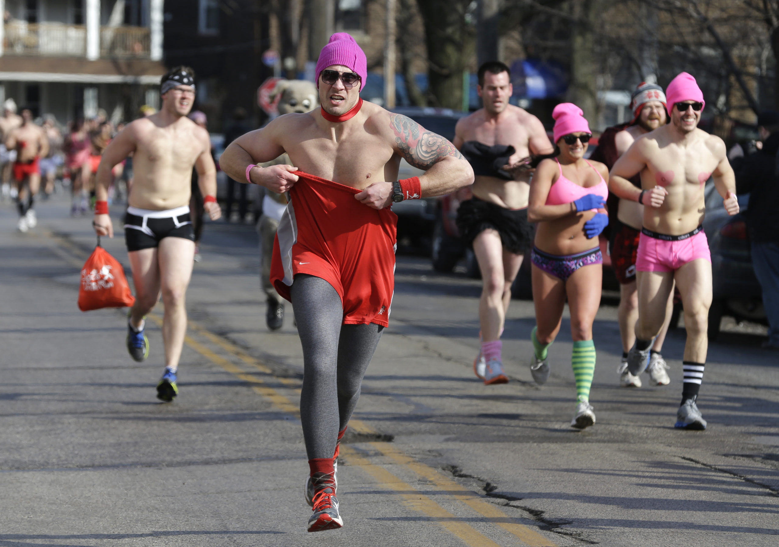 athletic nudists