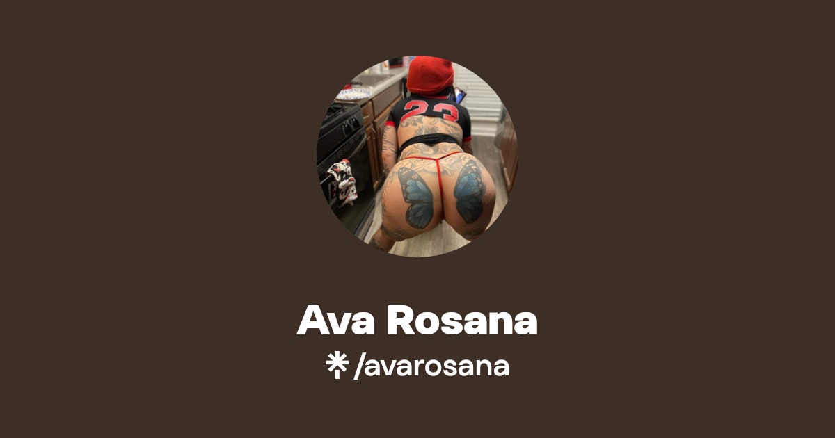 cinthia covarrubias recommends ava rosana pic