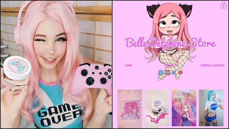 barron dean recommends belle delphine spread pic