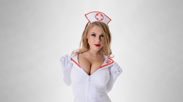 big tits nurse