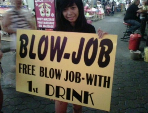 chris bonifas recommends Blow Job Bars Thailand