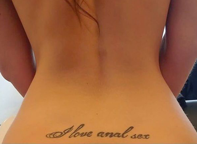 azan raza recommends I Love Anal Tattoo