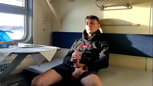 Best of Jerking off on train