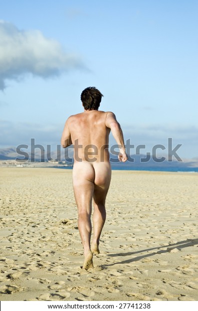 naked male run