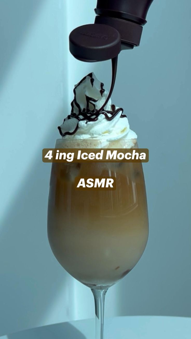 iced mocha asmr