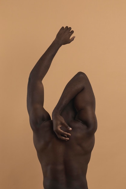 ebony male nude