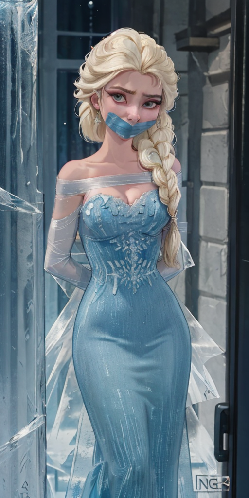 elsa tied up