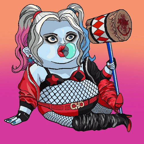 cynthia fay emery recommends fat harley quinn pic