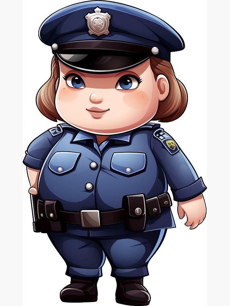 fat policewoman