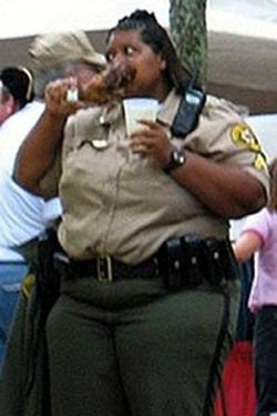 Best of Fat policewoman