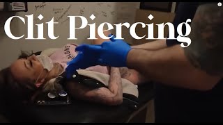 clitoral hood piercing video