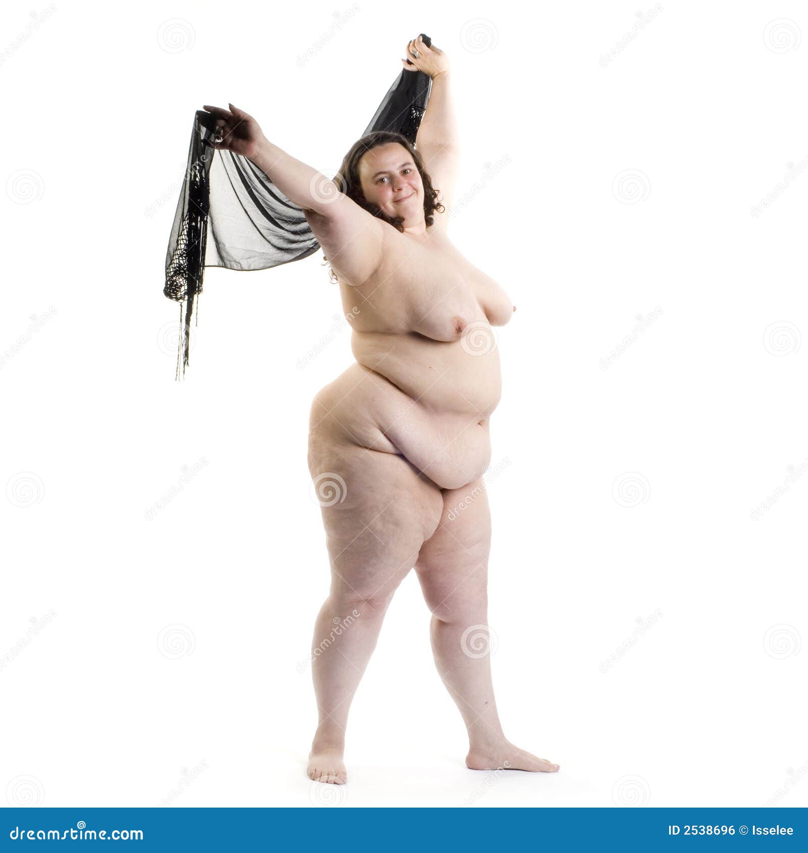 naked obese woman