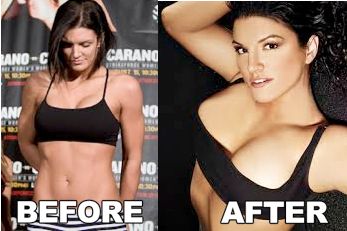 andrew mazarakis recommends gina carano titties pic