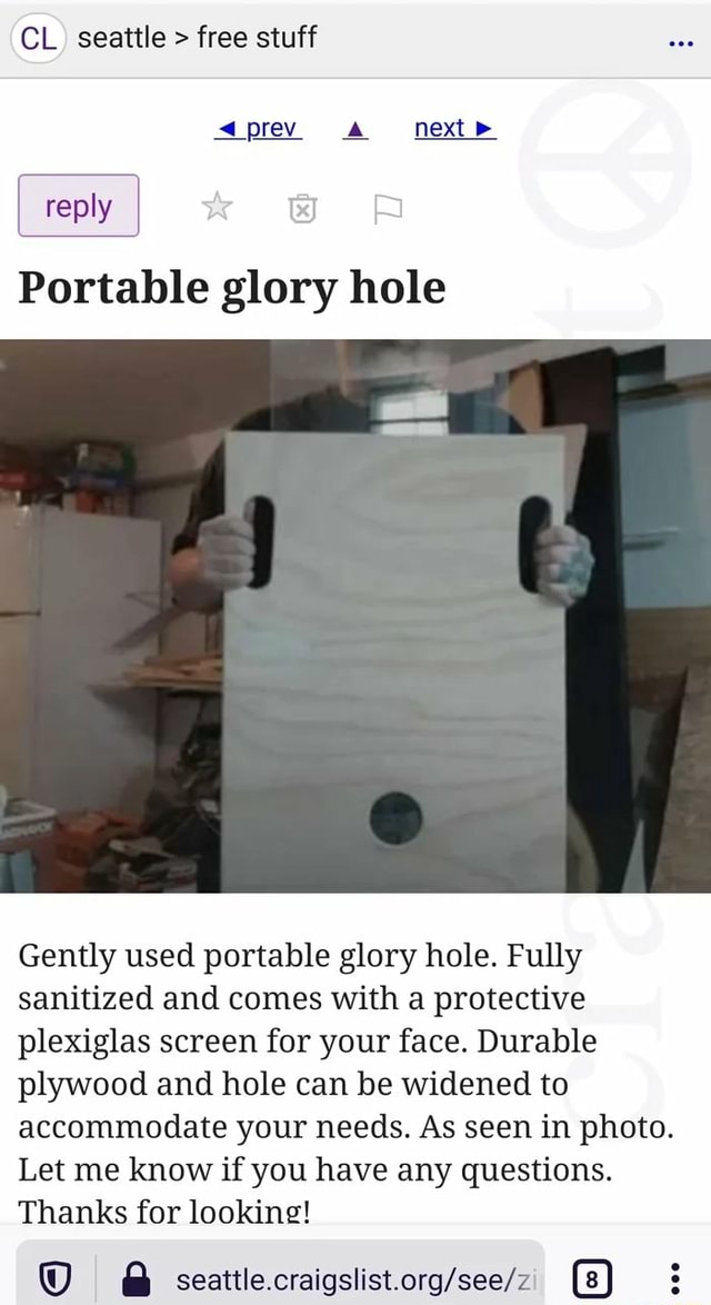 chris raba recommends Glory Hole Seattle