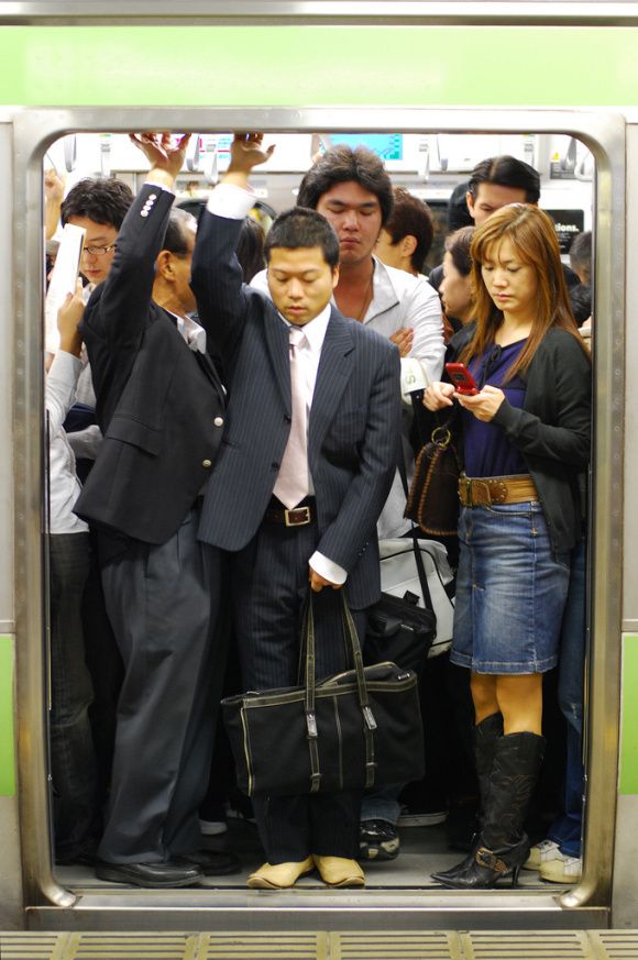 groping in bus and train