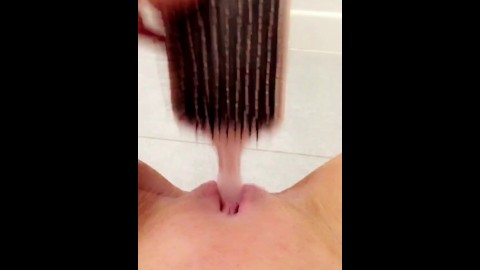 hair brushing porn