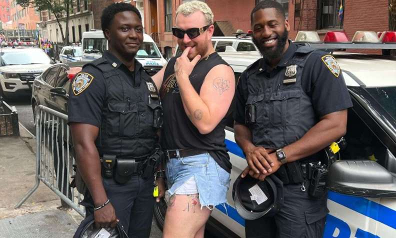 hot male cops