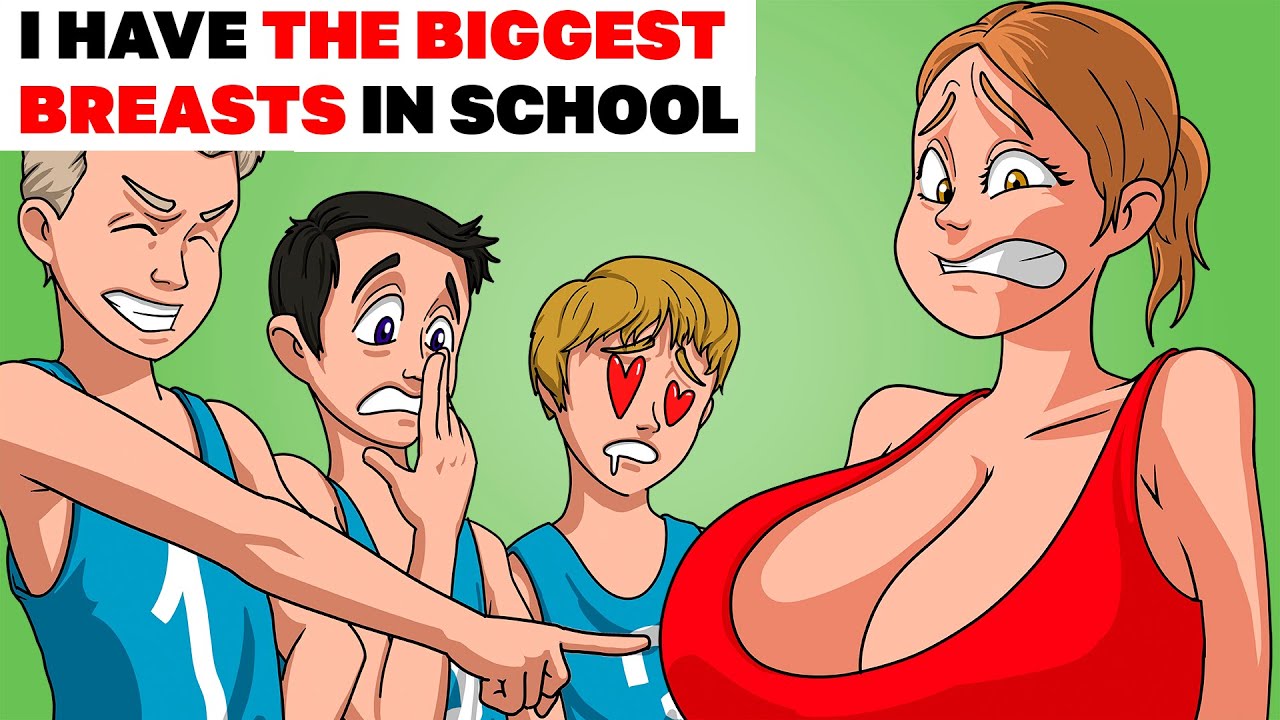 Best of Huge breasts cartoon