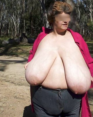 huge titty grandma