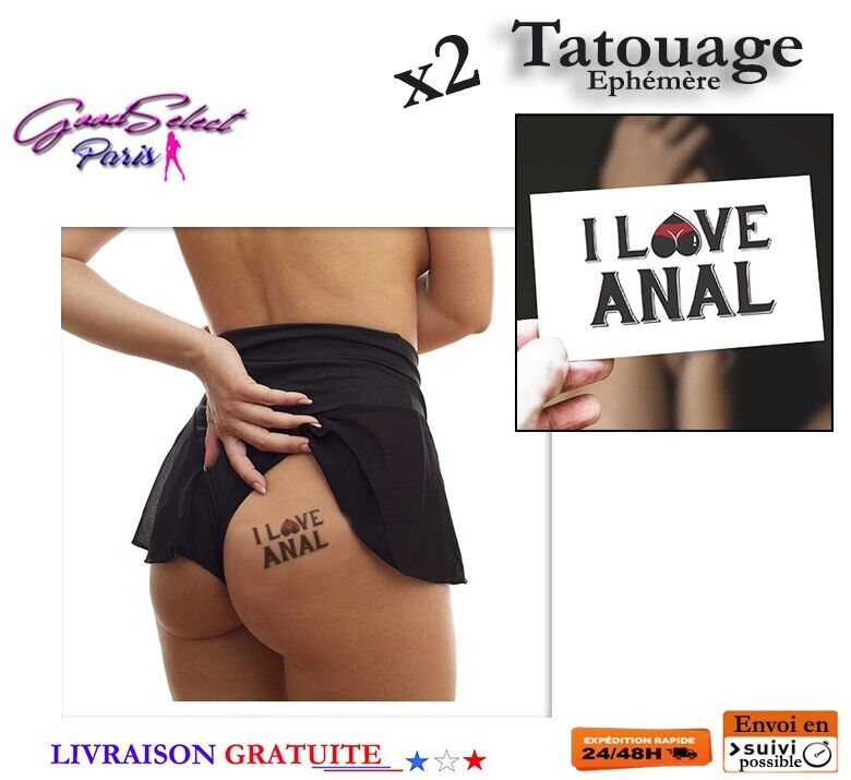 i love anal tattoo