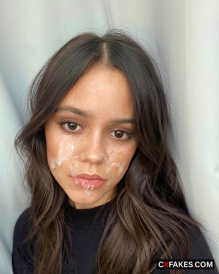 aaron crofts share jenna ortega cum tribute photos