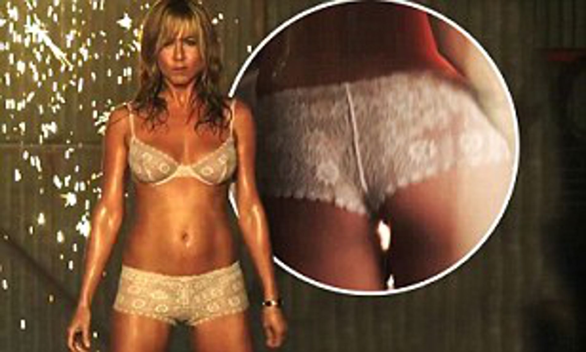 christine lauber add jennifer aniston in lingerie photo