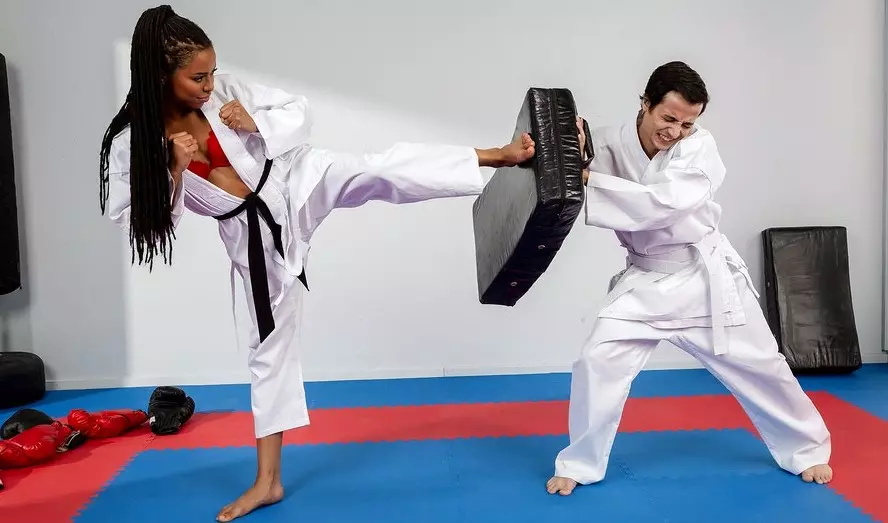 bill fiscus recommends karate footjob pic