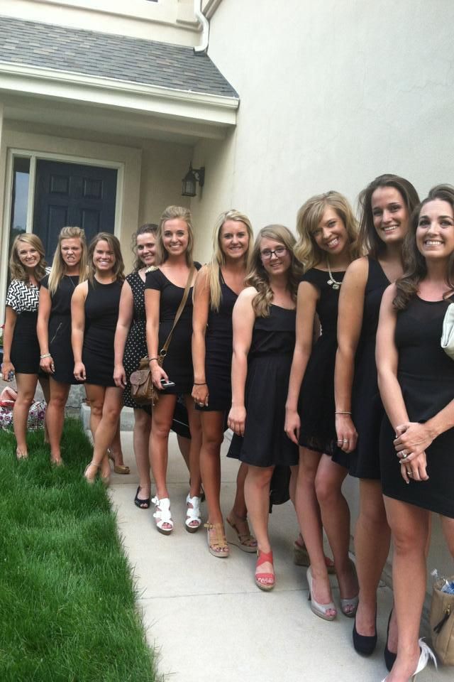 brent garlow add little black dress bachelorette photo